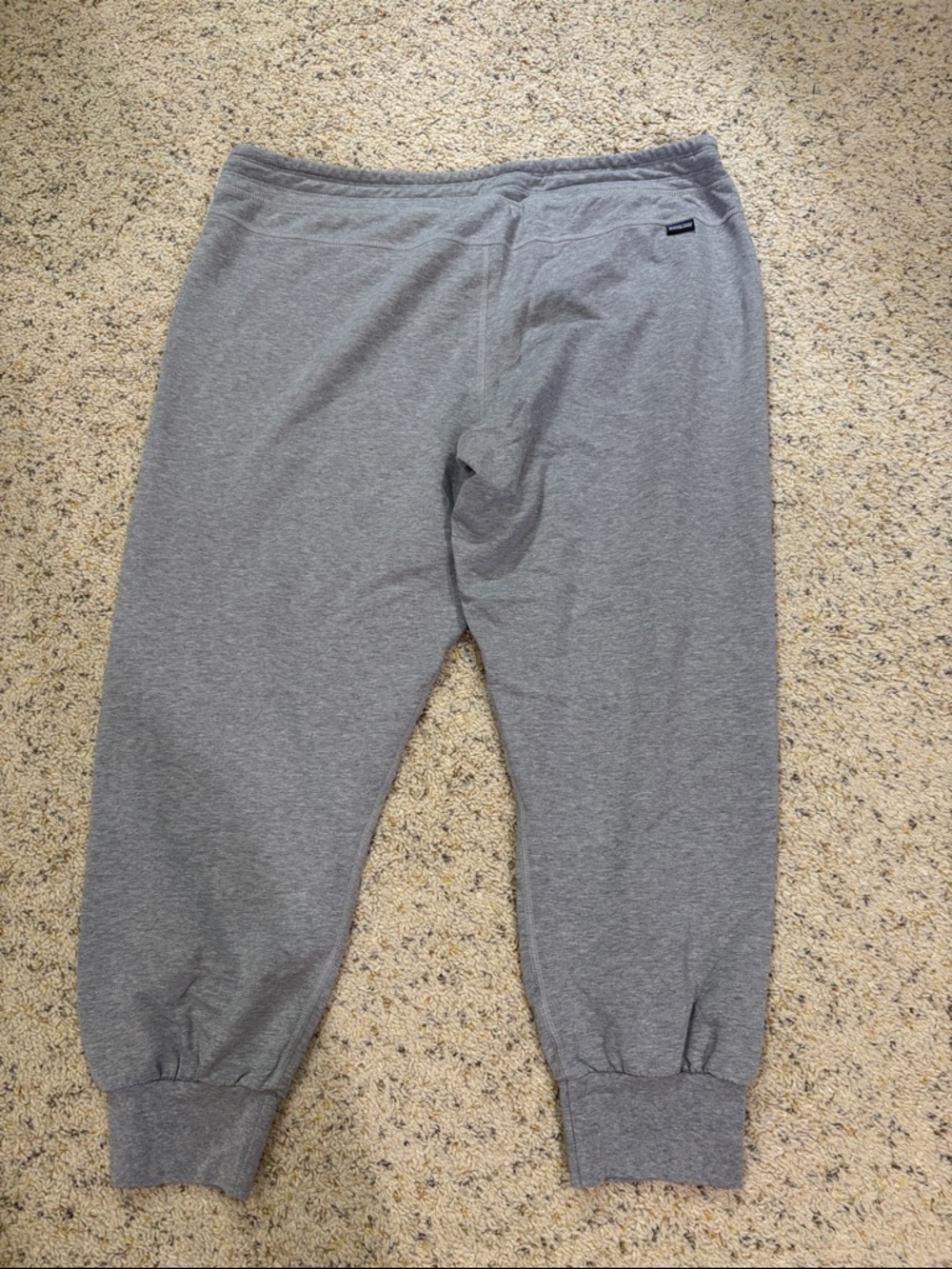 Patagonia Light Heather Gray Drawstring joggers XL - Picture 5 of 5